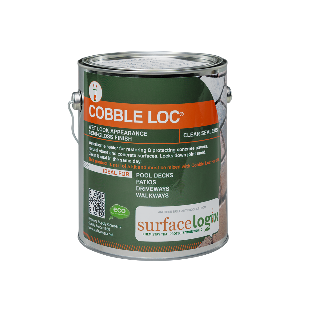 Cobble Loc professional paver sealer by SurfaceLogix